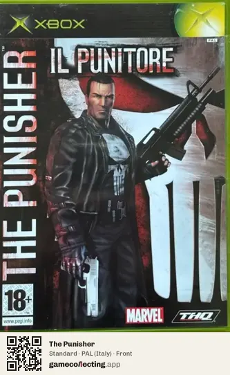 The Punisher Xbox, Italy box front