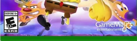 Nickelodeon All-Star Brawl, the ESRB box on its front