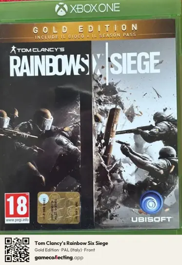 Tom Clancy's Rainbow Six Siege Xbox One, Italy box front