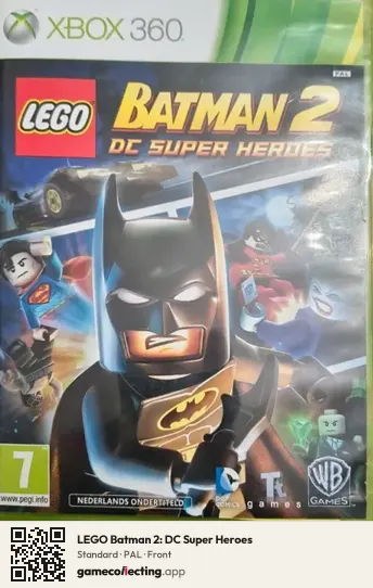 LEGO Batman 2: DC Super Heroes Xbox 360, PAL box front