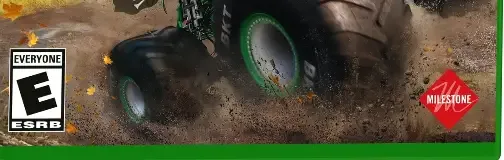 Monster Jam Showdown, the ESRB box on its front