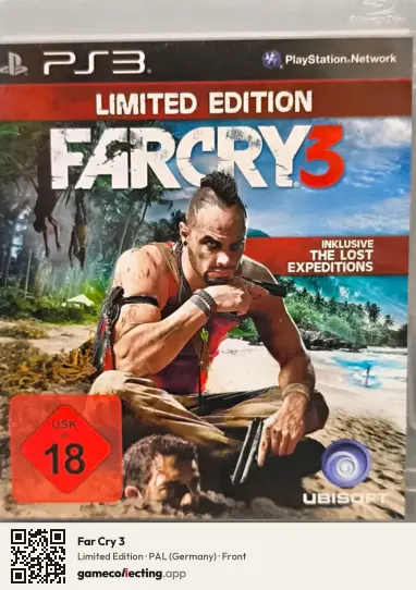 Far Cry 3 PlayStation 3, Germany box front