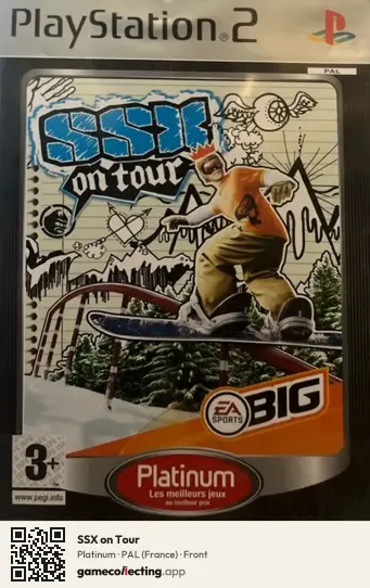 SSX on Tour PlayStation 2, France box front