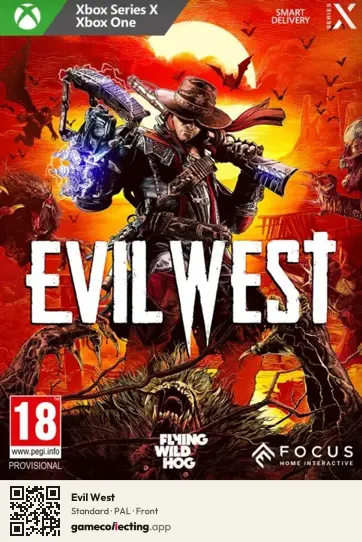 Evil West Xbox Series X, PAL box front