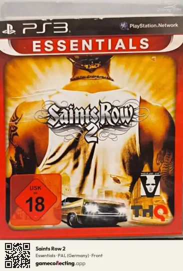 Saints Row 2 PlayStation 3, Germany box front