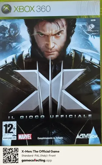 X-Men: The Official Game Xbox 360, Italy box front