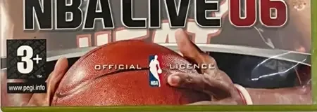 NBA Live 06, the PEGI square on its front