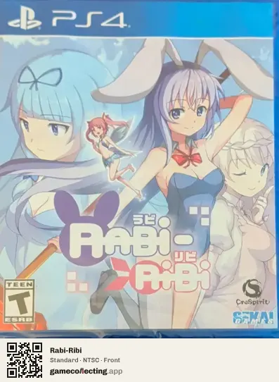 Rabi-Ribi PlayStation 4, NTSC box front