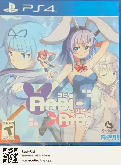 Rabi-Ribi PlayStation 4, NTSC box front