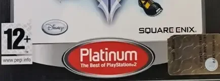 Kingdom Hearts II, the PEGI square on its front