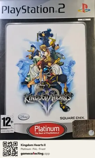 Kingdom Hearts II PlayStation 2, PAL box front