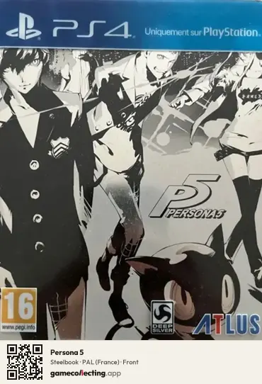 Persona 5 PlayStation 4, France box front