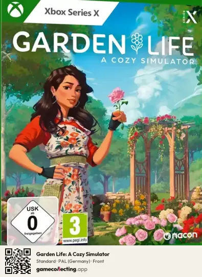 Garden Life: A Cozy Simulator Xbox Series X, Germany box front