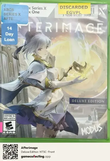 Afterimage Xbox Series X, NTSC box front