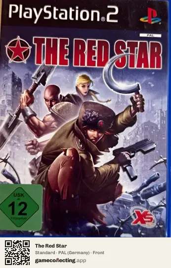 The Red Star PlayStation 2, Germany box front