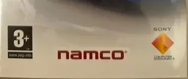 Ridge Racer 2, the PEGI square on its front