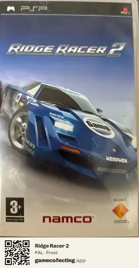 Ridge Racer 2 PlayStation Portable, PAL box front