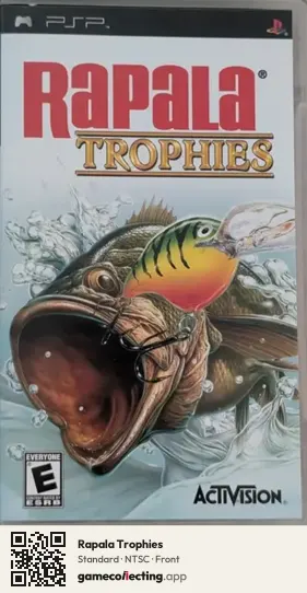 Rapala Trophies PlayStation Portable, NTSC box front
