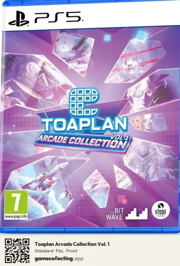 Toaplan Arcade Collection Vol. 1 PlayStation 5, PAL box front