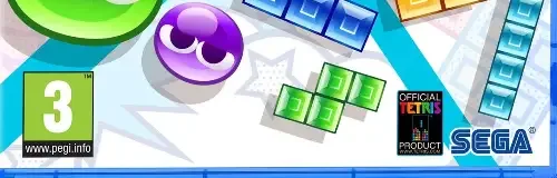 Puyo Puyo Tetris 2, the PEGI square on its front