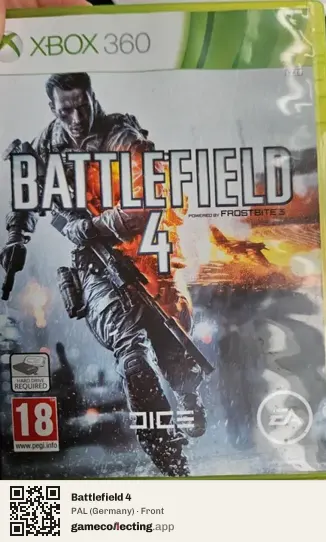 Battlefield 4 Xbox 360, Germany box front