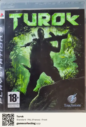 Turok PlayStation 3, France box front