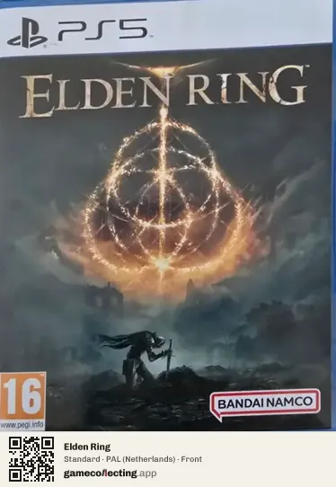 Elden Ring PlayStation 5, Netherlands box front