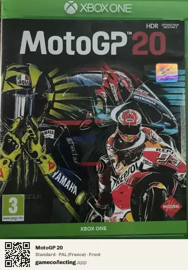 MotoGP 20 Xbox One, France box front