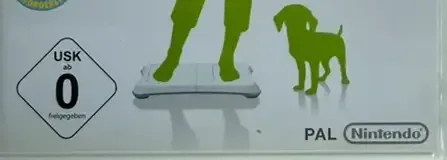Wii Fit Plus, the USK square on its front