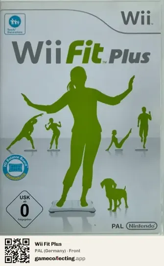 Wii Fit Plus Nintendo Wii, Germany box front