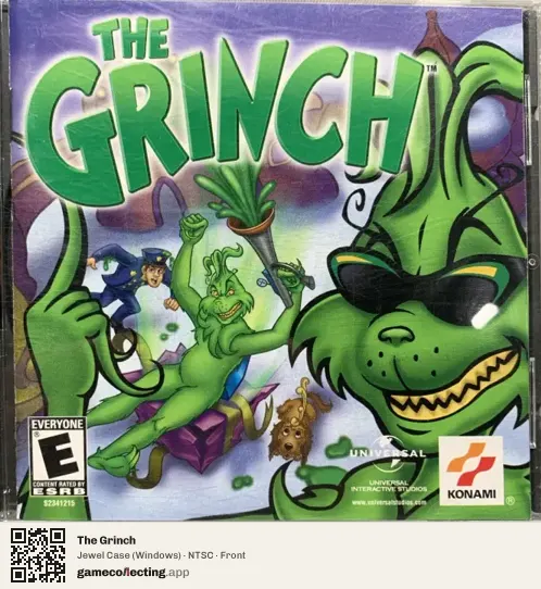 The Grinch Computer, NTSC box front