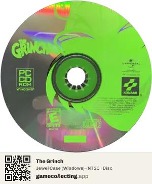 The Grinch Computer, NTSC disc