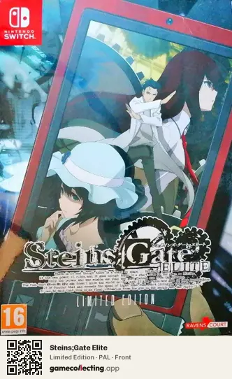 Steins;Gate Elite Nintendo Switch, PAL box front