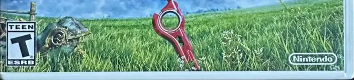 Xenoblade Chronicles 3D, the ESRB box on its front