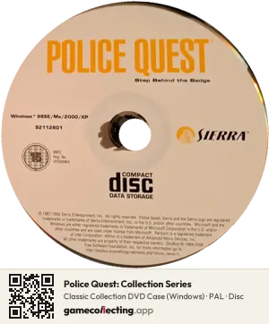 Police Quest: Collection Series Computer, PAL disc