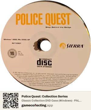 Police Quest: Collection Series Computer, PAL disc