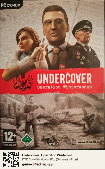 Undercover: Operation Wintersun Computer, Germany box front