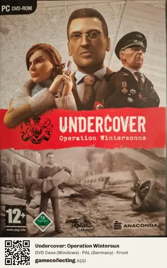 Undercover: Operation Wintersun Computer, Germany box front