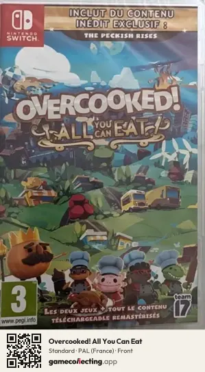 Overcooked! All You Can Eat Nintendo Switch, France box front