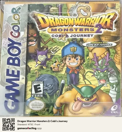 Dragon Warrior Monsters 2: Cobi's Journey Game Boy Color, NTSC box front