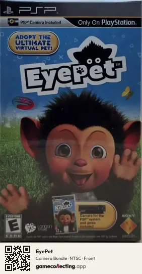 EyePet PlayStation Portable, NTSC box front