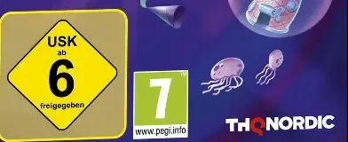 SpongeBob SquarePants: The Cosmic Shake, the USK square on its front