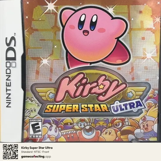 Kirby Super Star Ultra Nintendo DS, NTSC box front