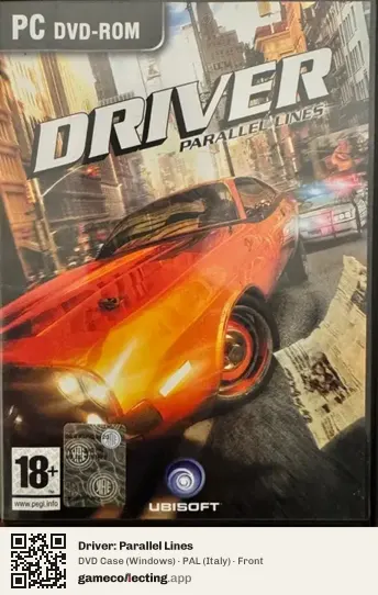 Driver: Parallel Lines Computer, Italy box front
