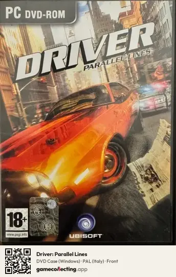 Driver: Parallel Lines Computer, Italy box front