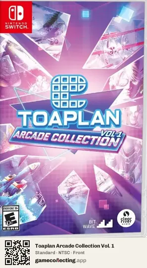 Toaplan Arcade Collection Vol. 1 Nintendo Switch, NTSC box front