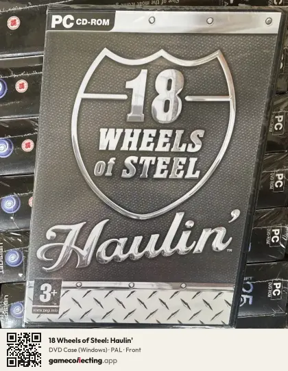18 Wheels of Steel: Haulin' Computer, PAL box front