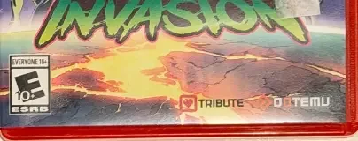 Marvel Cosmic Invasion, the ESRB box on its front