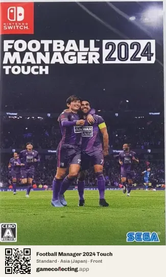 Football Manager 2024 Touch Nintendo Switch, Japan box front