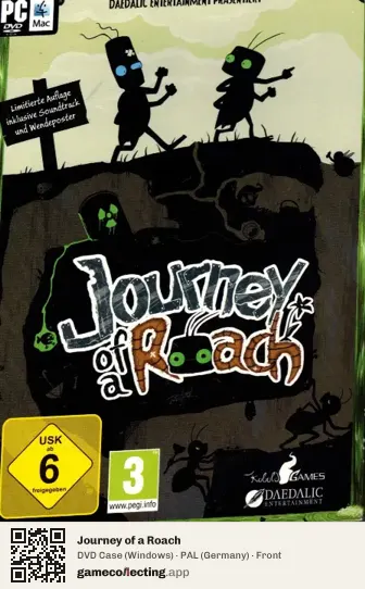 Journey of a Roach Computer, Germany box front